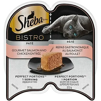 Sheba Gourmet Salmon & Chicken