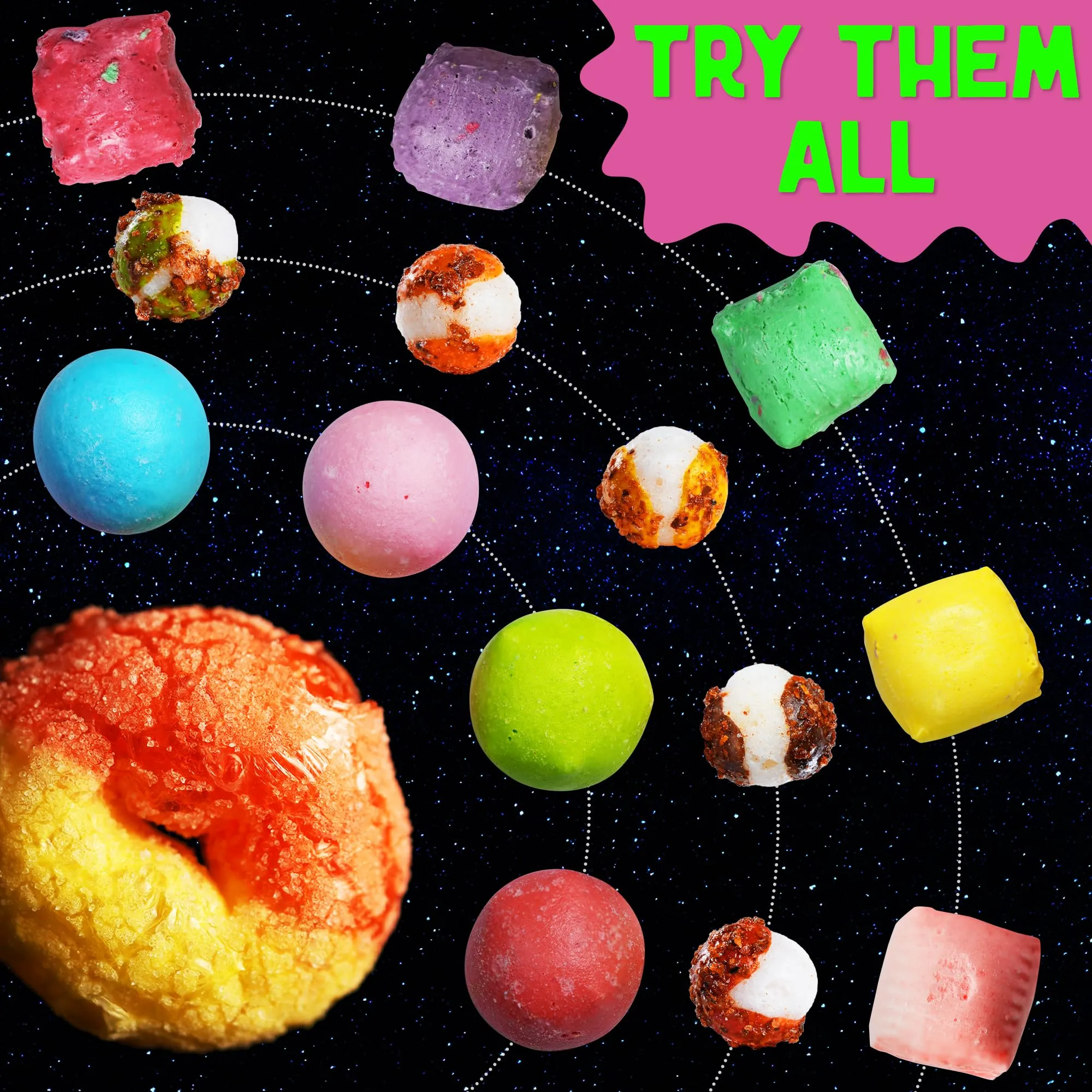 Space Age Snacks - Caramel Apple Comets 7 oz - Single Pack