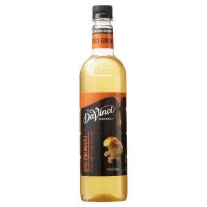 Spicy Ginger Syrup - 4 x 750 ml