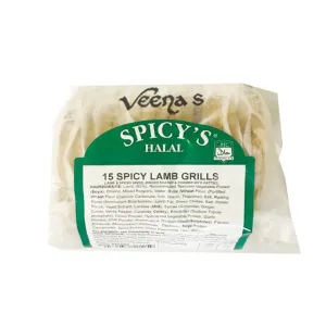 Spicy's 15 Spicy Lamb Grills 650g