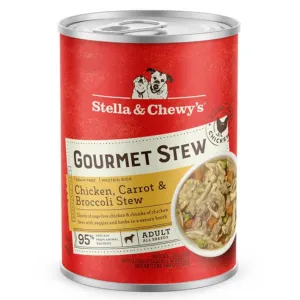 Stella & Chewy's Gourmet Stew Chicken, Carrot & Broccoli Dog Food 12.5 oz