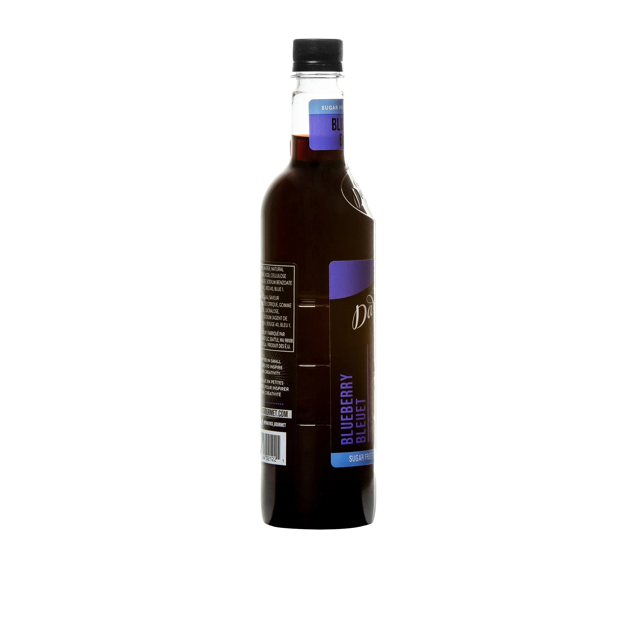 Sugar-Free Blueberry Syrup - 4 x 750 ml Plastic