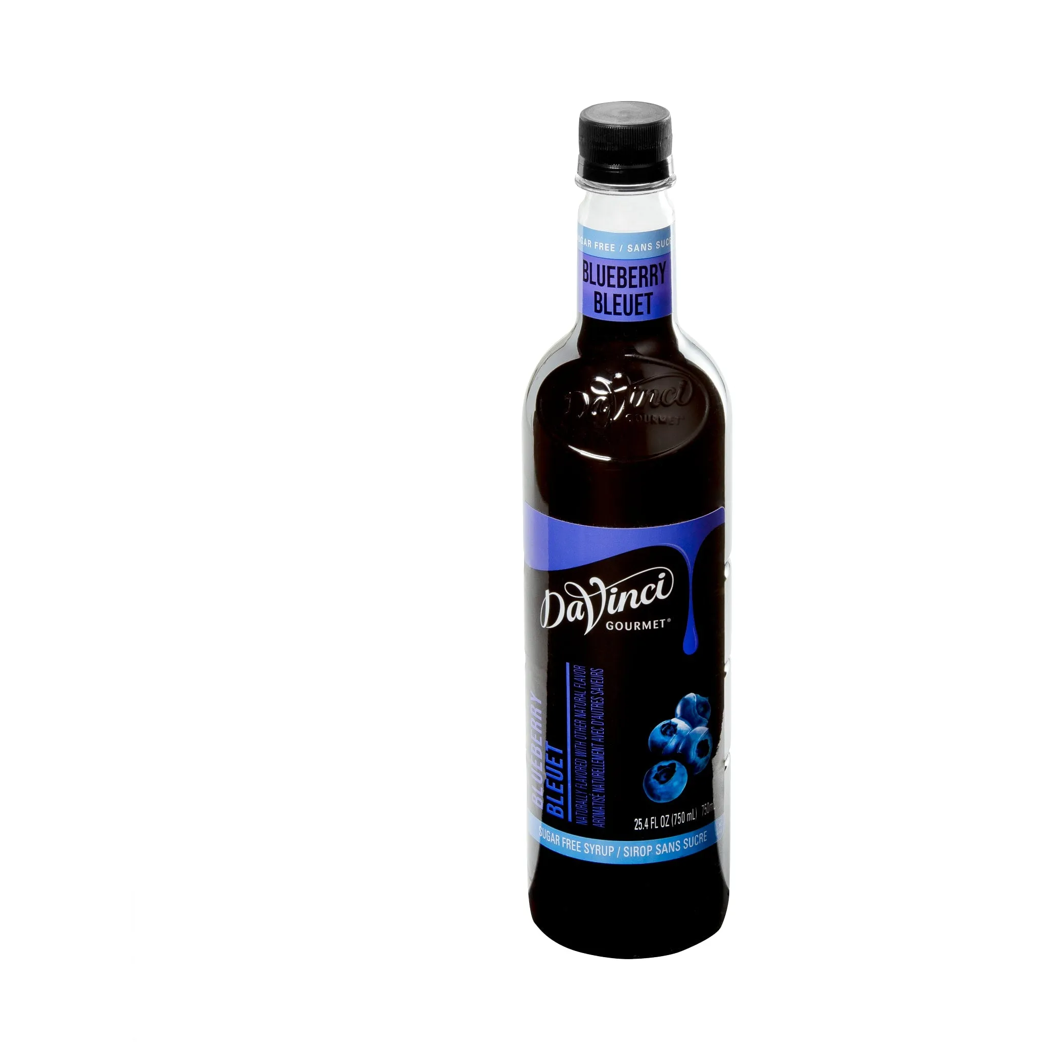 Sugar-Free Blueberry Syrup - 4 x 750 ml Plastic