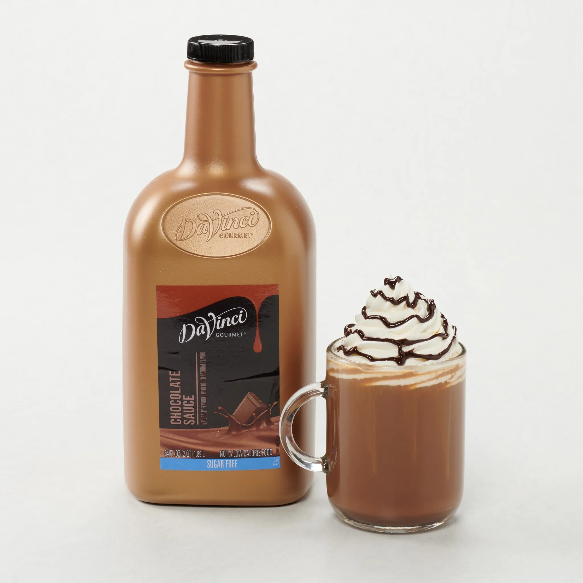 Sugar Free Chocolate Sauce - 6 x 64 fl oz