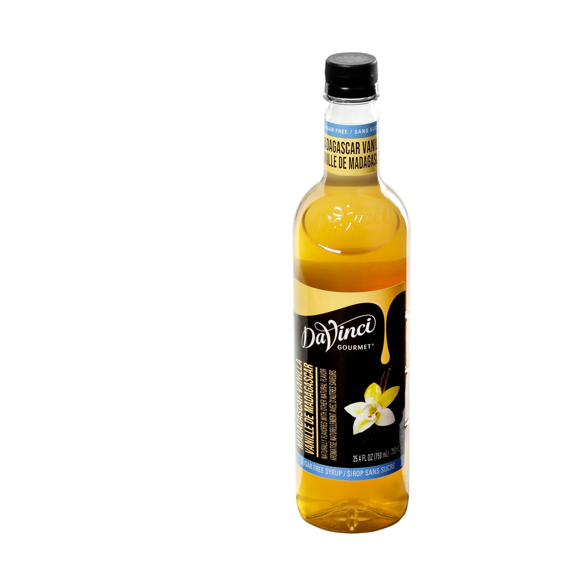 Sugar-Free Madagascar Vanilla Syrup - 4 x 750 ml Plastic