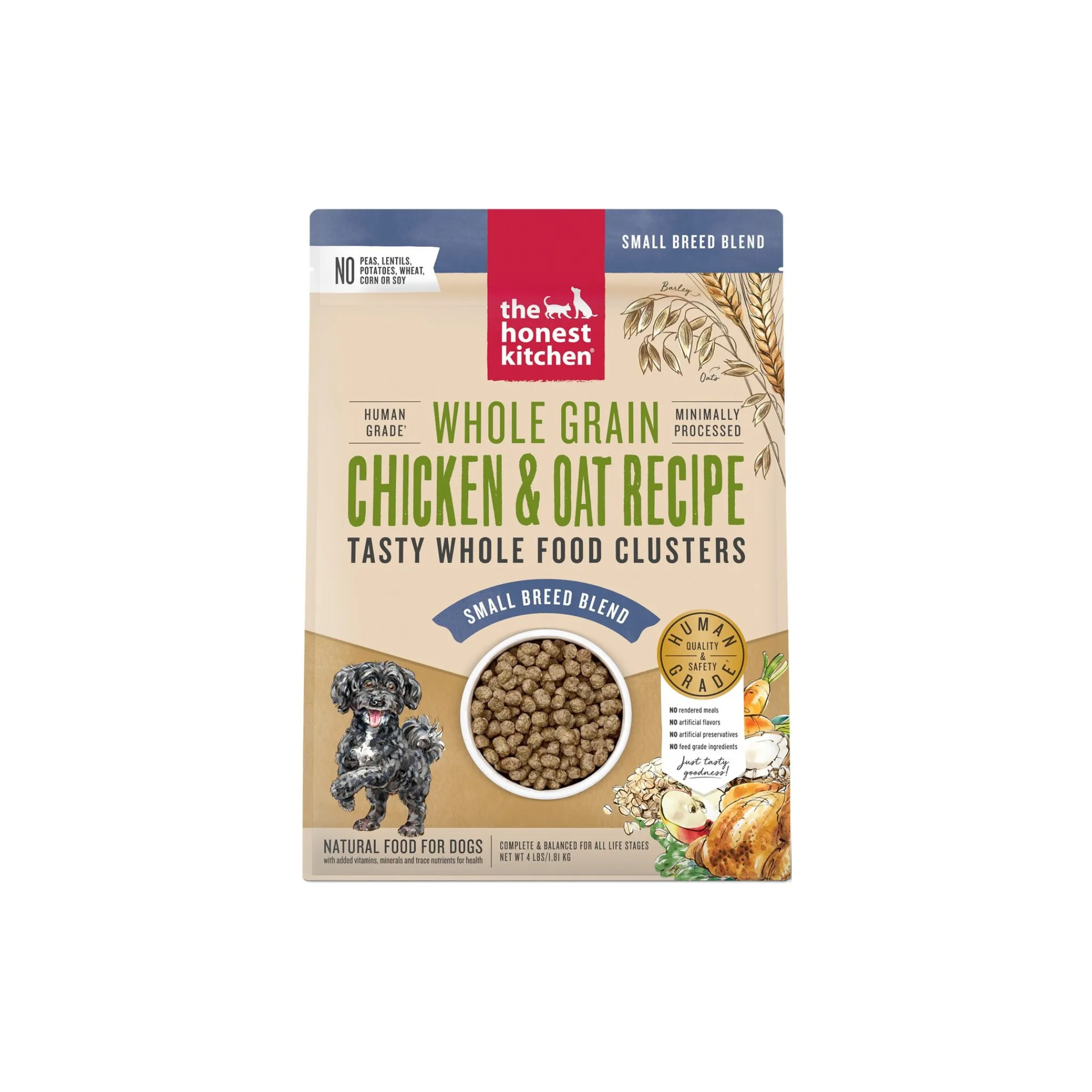 The Honest Kitchen Whole Grain Food Clusters Small Breed Dog Food