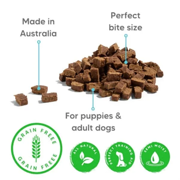 The Pet Project Dog Treat Kangaroo Training Treats 180g