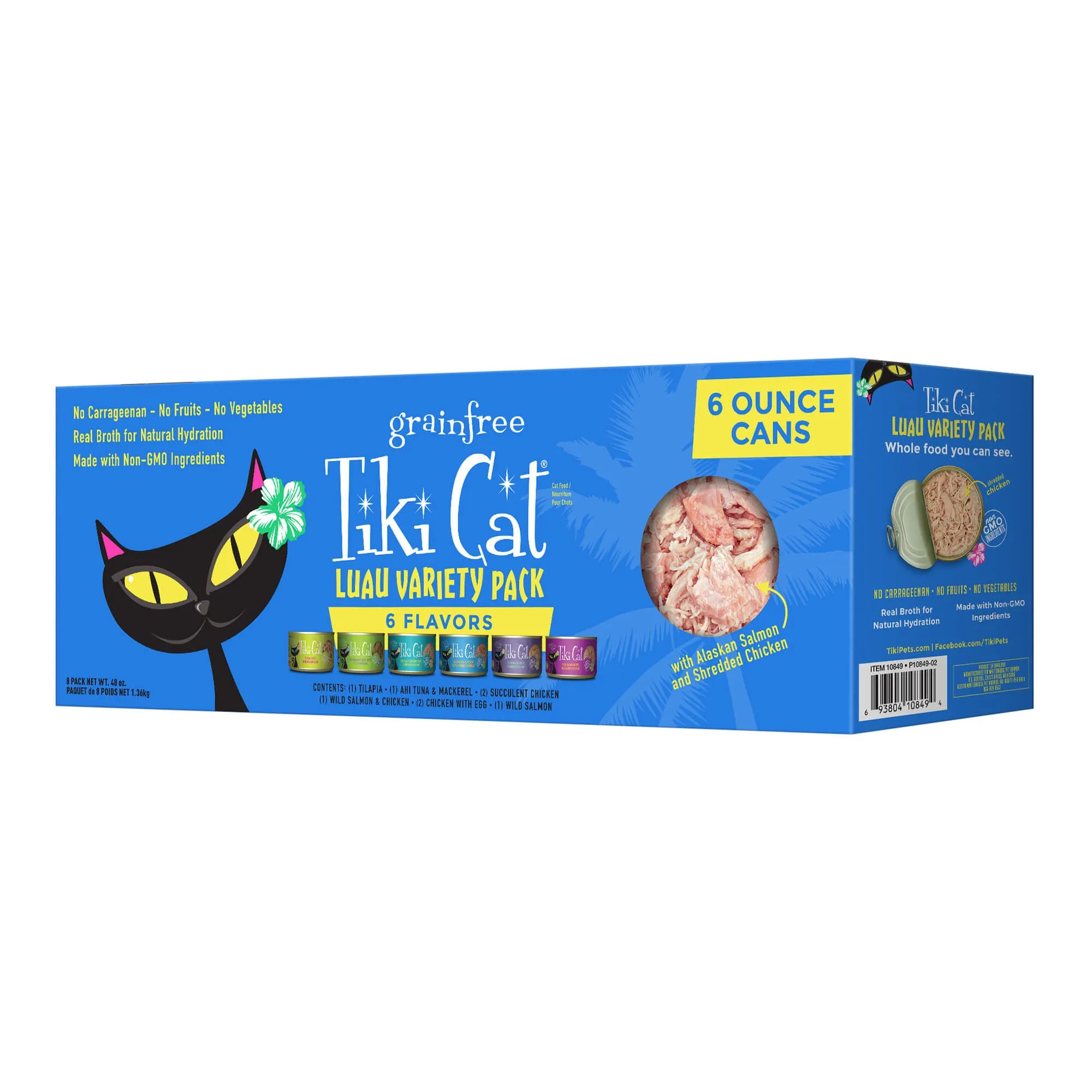 Tiki Cat Luau Wet Cat Food, Variety Pack