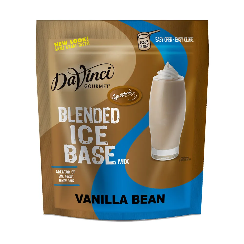 Vanilla Bean Blended Iced Coffee Mix - 4 x 3 lb Bags