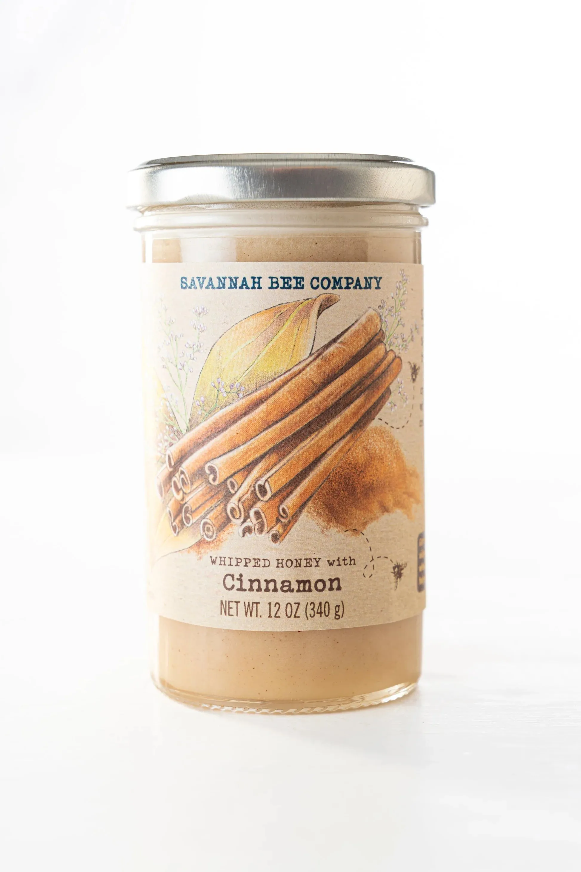 Whipped Honey with Cinnamon - 12oz