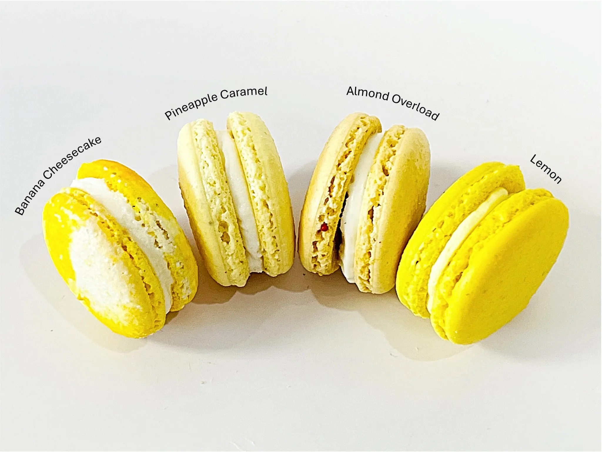 Yellow Vibe: A Flavorful Quartet of French Macarons in One Set | 36 Pack