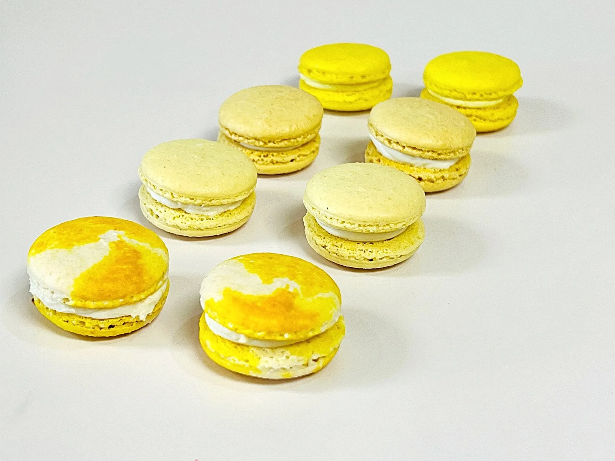 Yellow Vibe: A Flavorful Quartet of French Macarons in One Set | 36 Pack